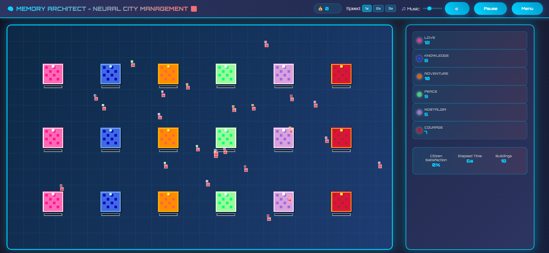 Memory Architect Game
